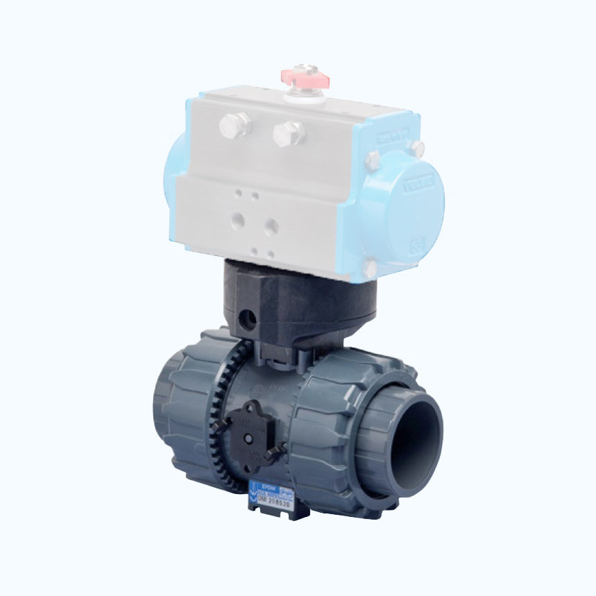 BONOMI SERIES CPVCBV2 2-WAY DIRECT MOUNT CPVC BALL VALVE