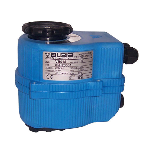 VALBIA 85H00101 100-240 VAC PLASTIC ON/OFF FAIL IN PLACE ELECTRIC ACTUATOR
