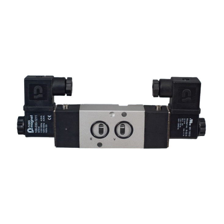 BONOMI DNMR-D1 4-WAY DOUBLE SOLENOID NAMUR VALVE 110 VAC, DIN CONNECTION