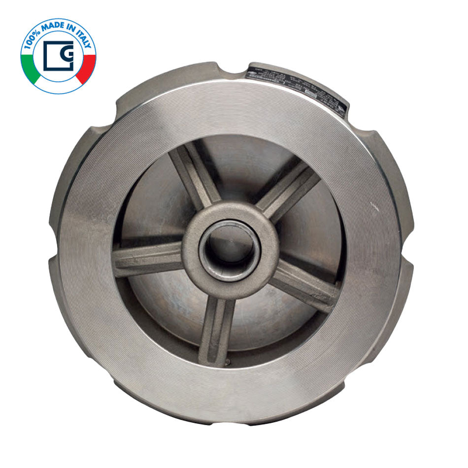 BONOMI GHIBSON GH15MM STAINLESS STEEL METAL TO METAL SEATED SILENT CHECK VALVE