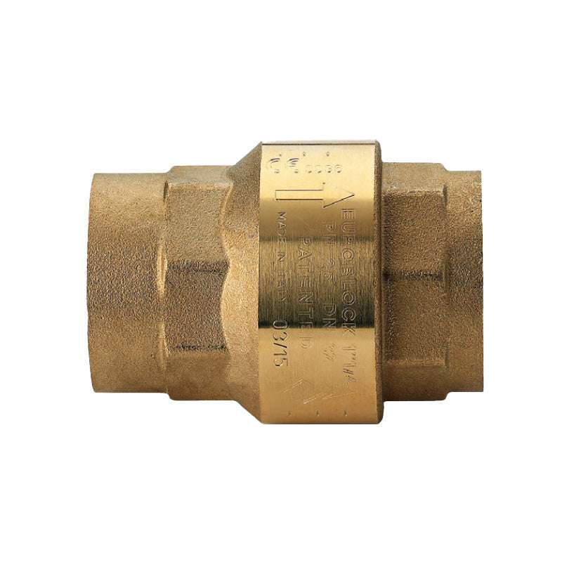 BONOMI 100002 HIGH FLOW RATE BRASS SPRING LOADED CHECK VALVE FNPT THREADED WITH NBR SEAT