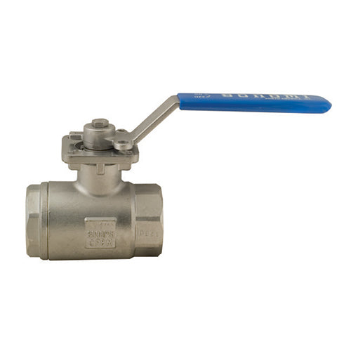 BONOMI SERIES 3100 STAINLESS STEEL FNPT THREADED BALL VALVE 3000 PSI FULL PORT